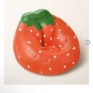 NIB! Kate Spade x Target Strawberry Inflatable Chair Adult Size